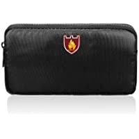 Bolsa de almacenamiento ignífuga con cremallera- resistente al fuego e impermeable- para guardar archivos- dinero en…